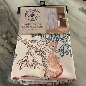 Caribbean Joe Shower Curtain NWT